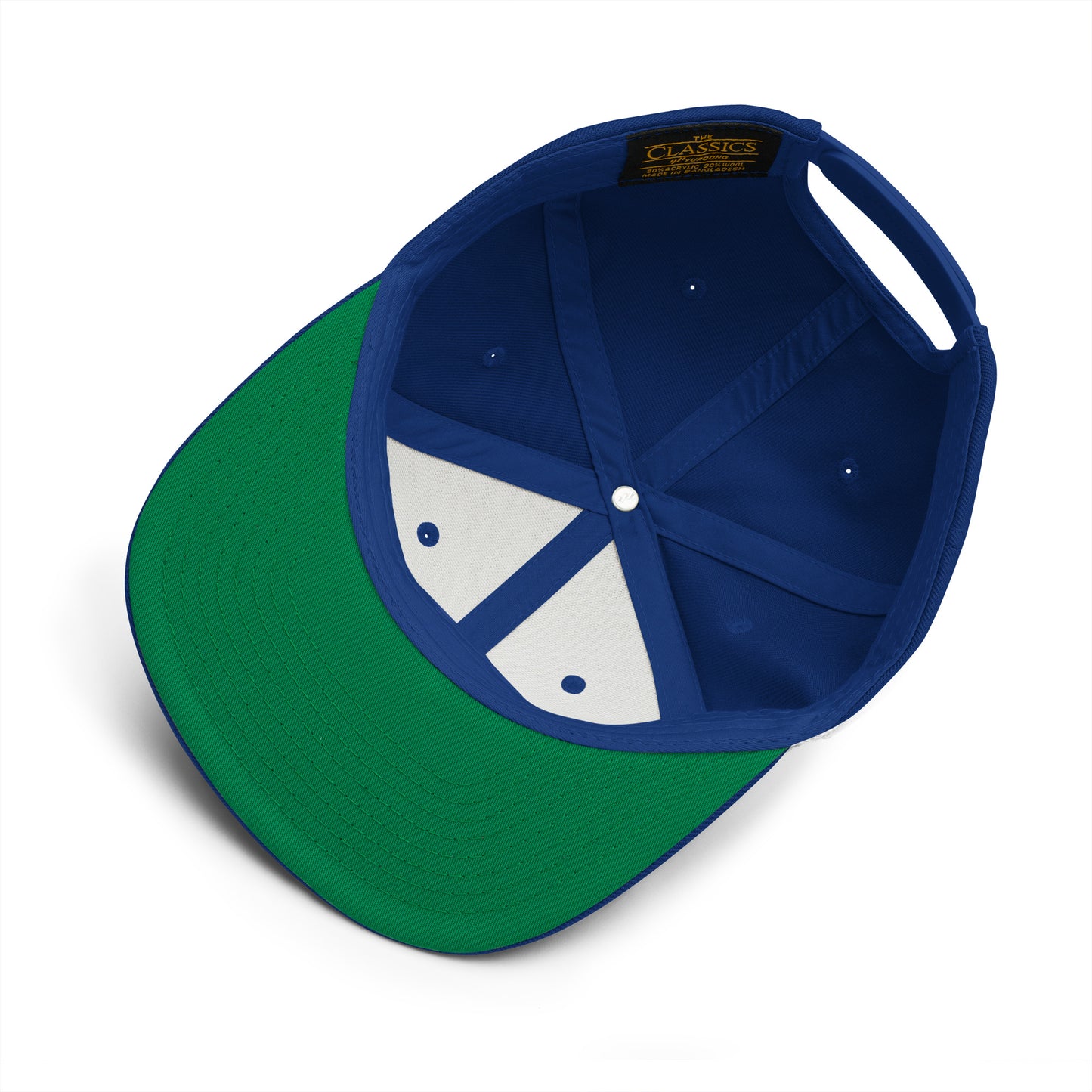 Carolina Snapback Cap in Royal Blue