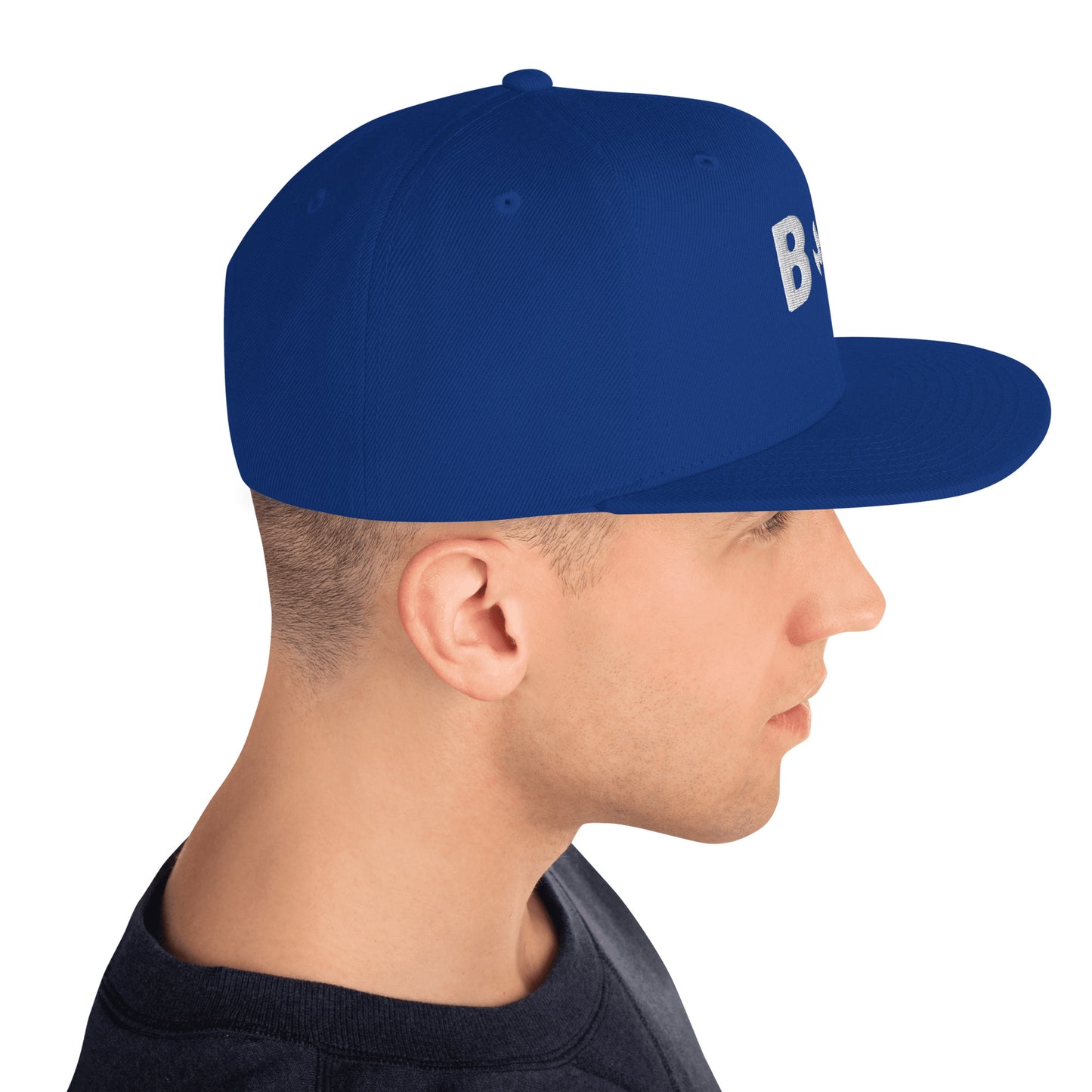 Carolina Snapback Cap in Royal Blue