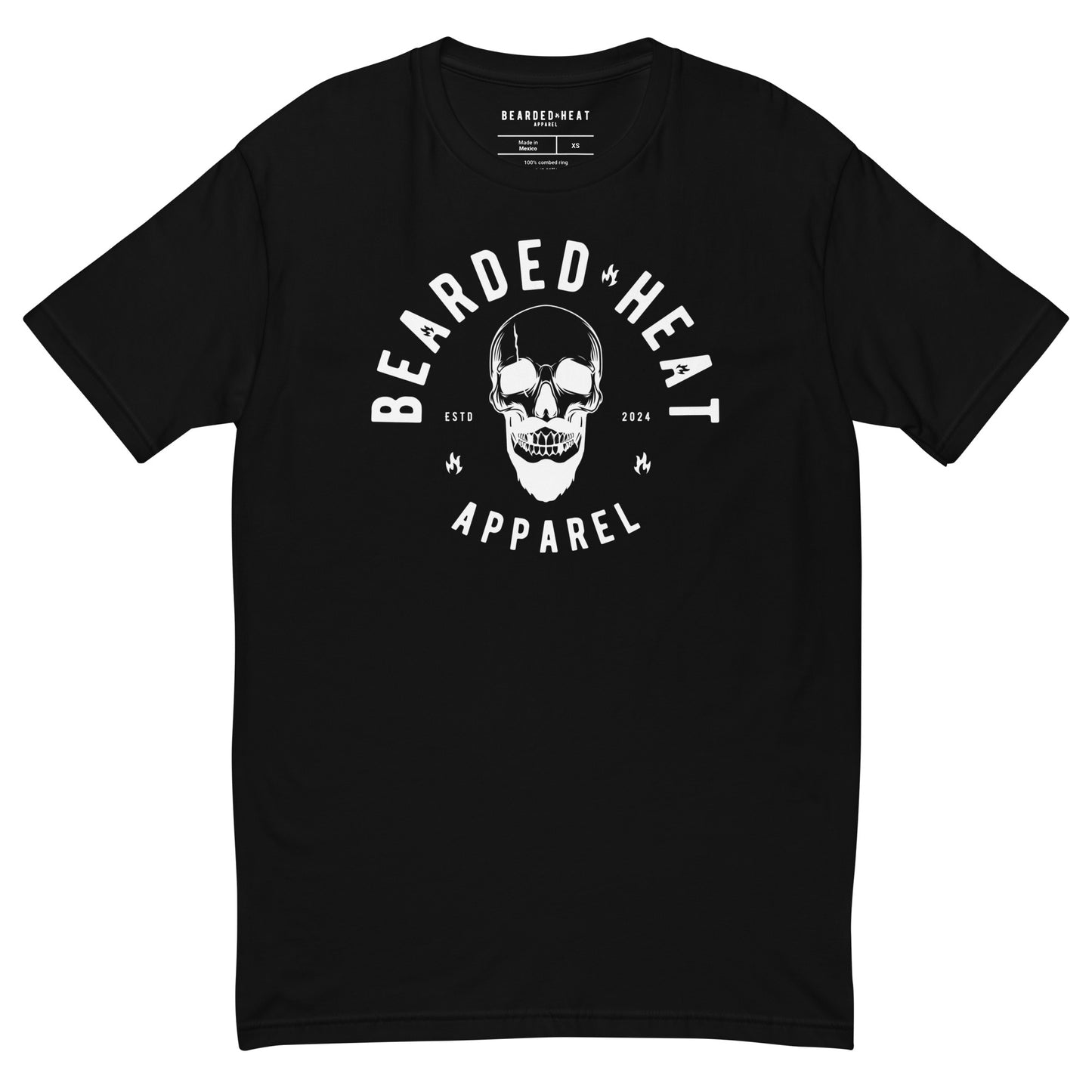 Serrano Fitted T-Shirt in Black