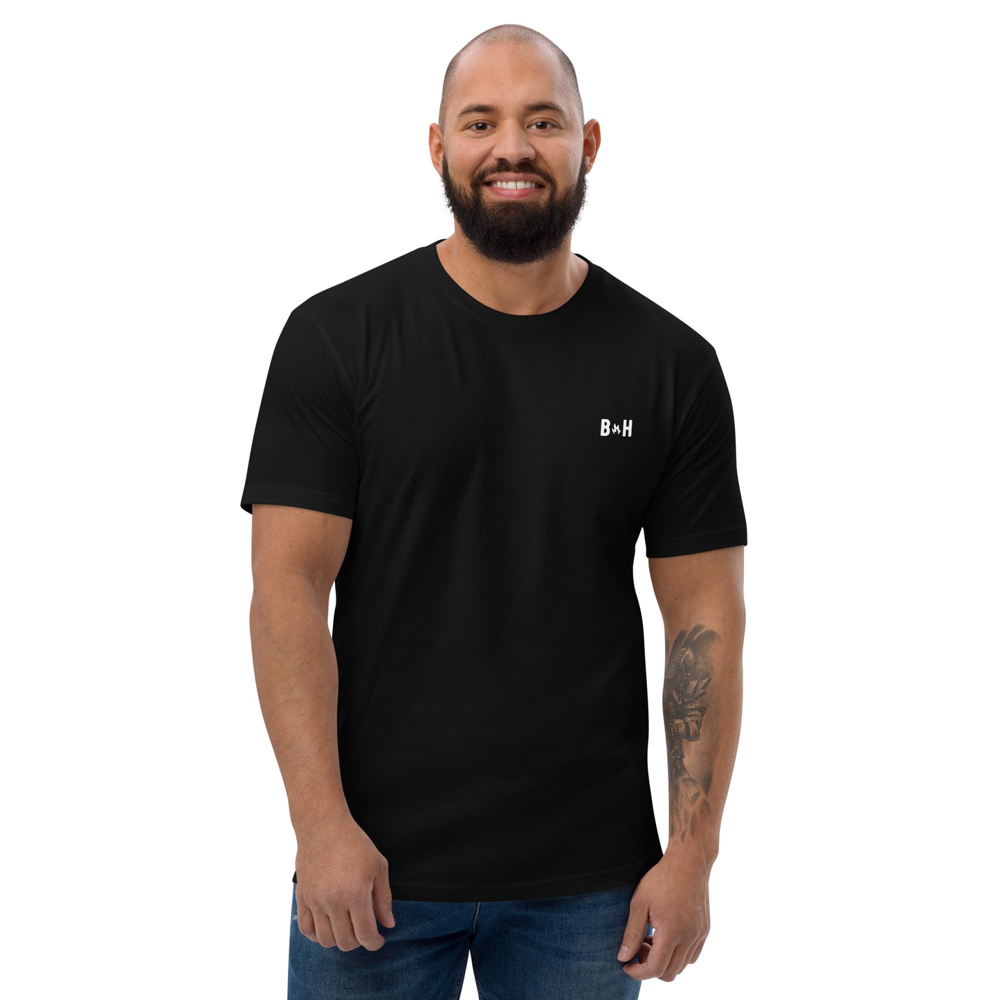 Rocotillo Fitted T-Shirt in Black