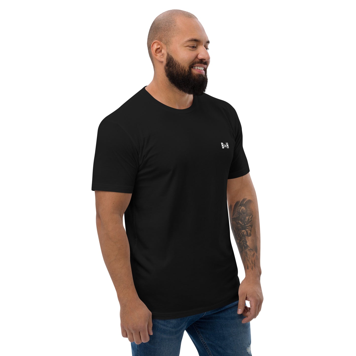 Rocotillo Fitted T-Shirt in Black
