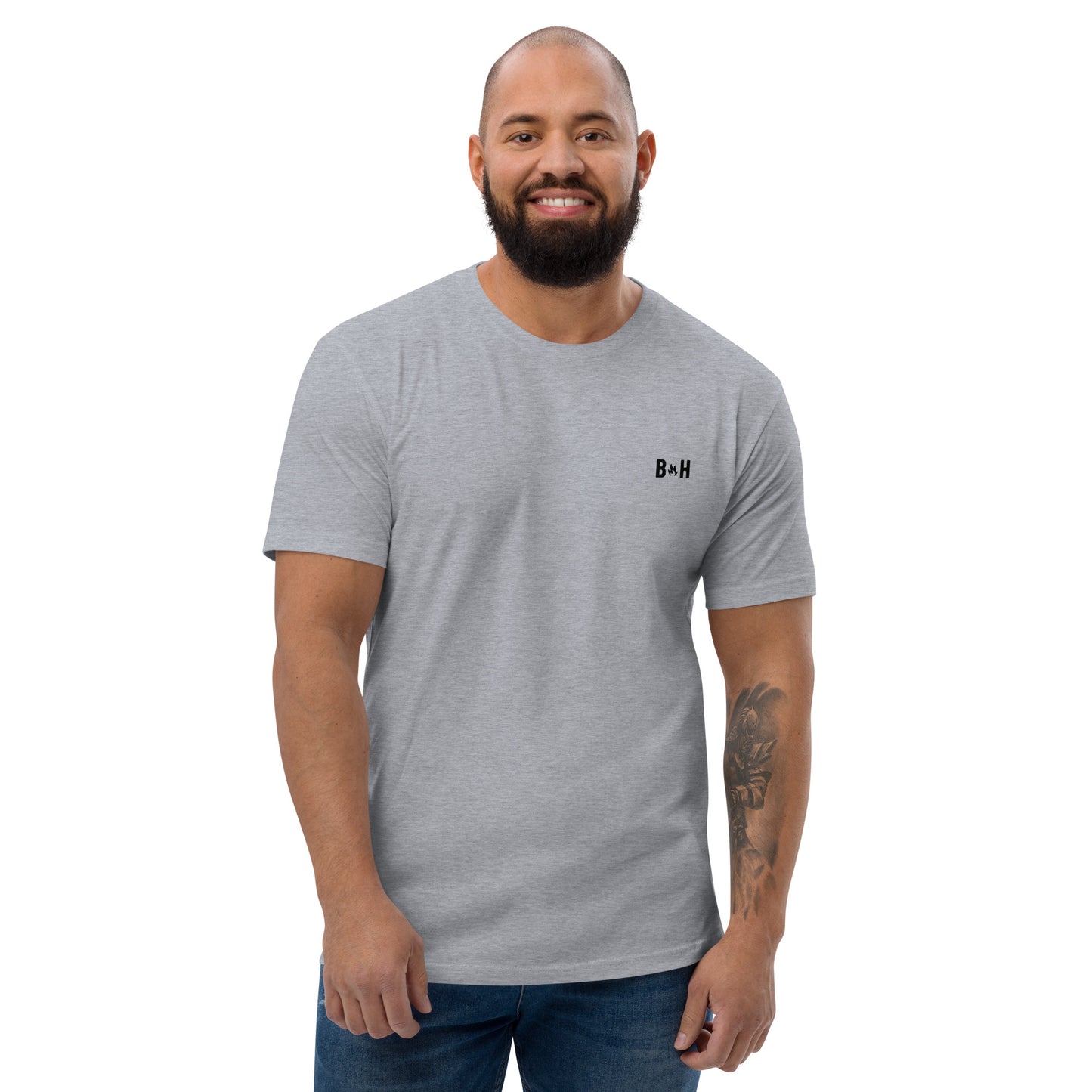 Rocotillo Fitted T-Shirt in Grey