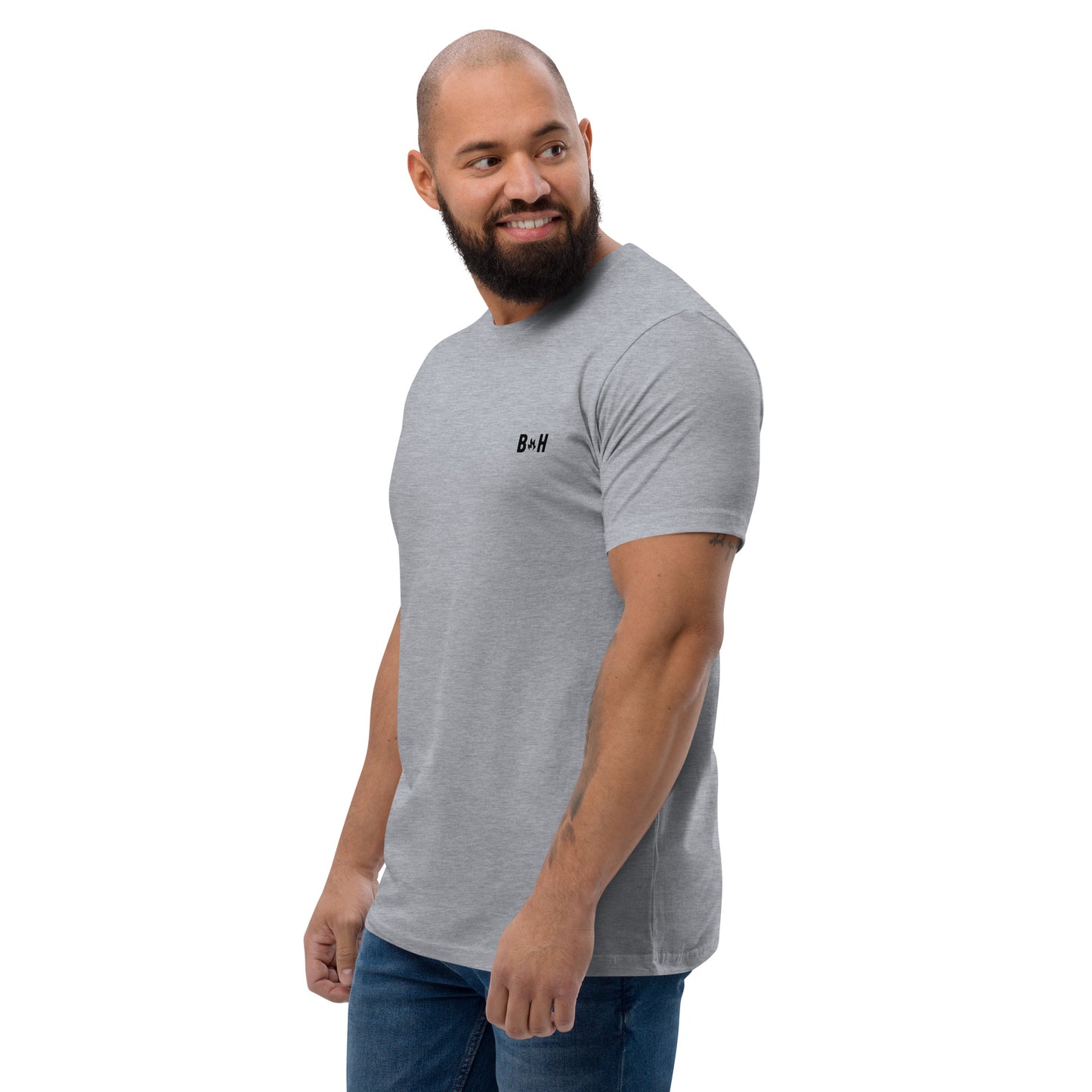 Rocotillo Fitted T-Shirt in Grey