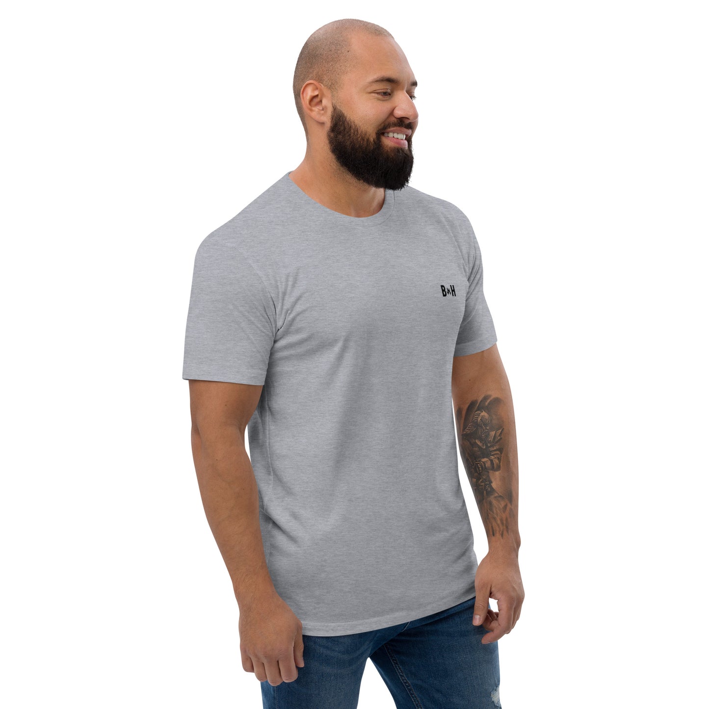 Rocotillo Fitted T-Shirt in Grey