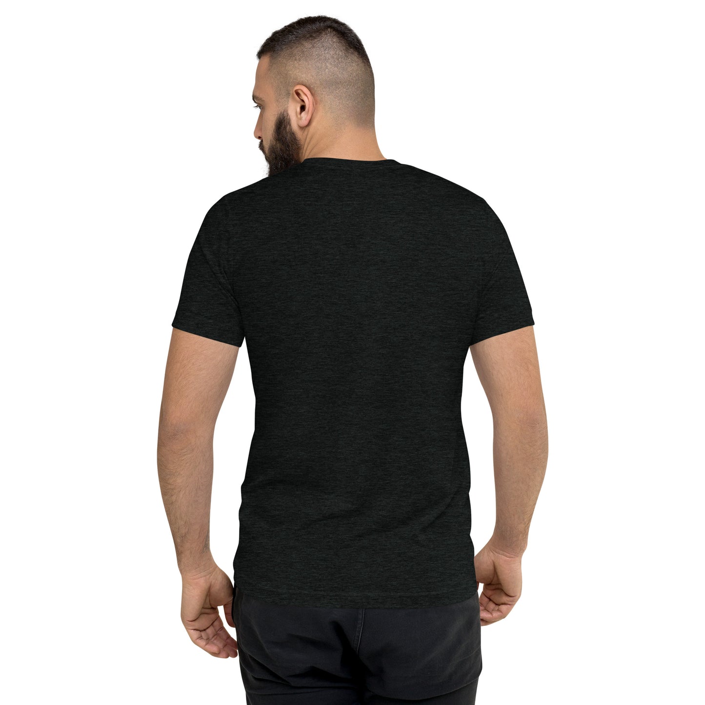 Ghost Lightweight Fitted T-Shirt in Charcoal Black