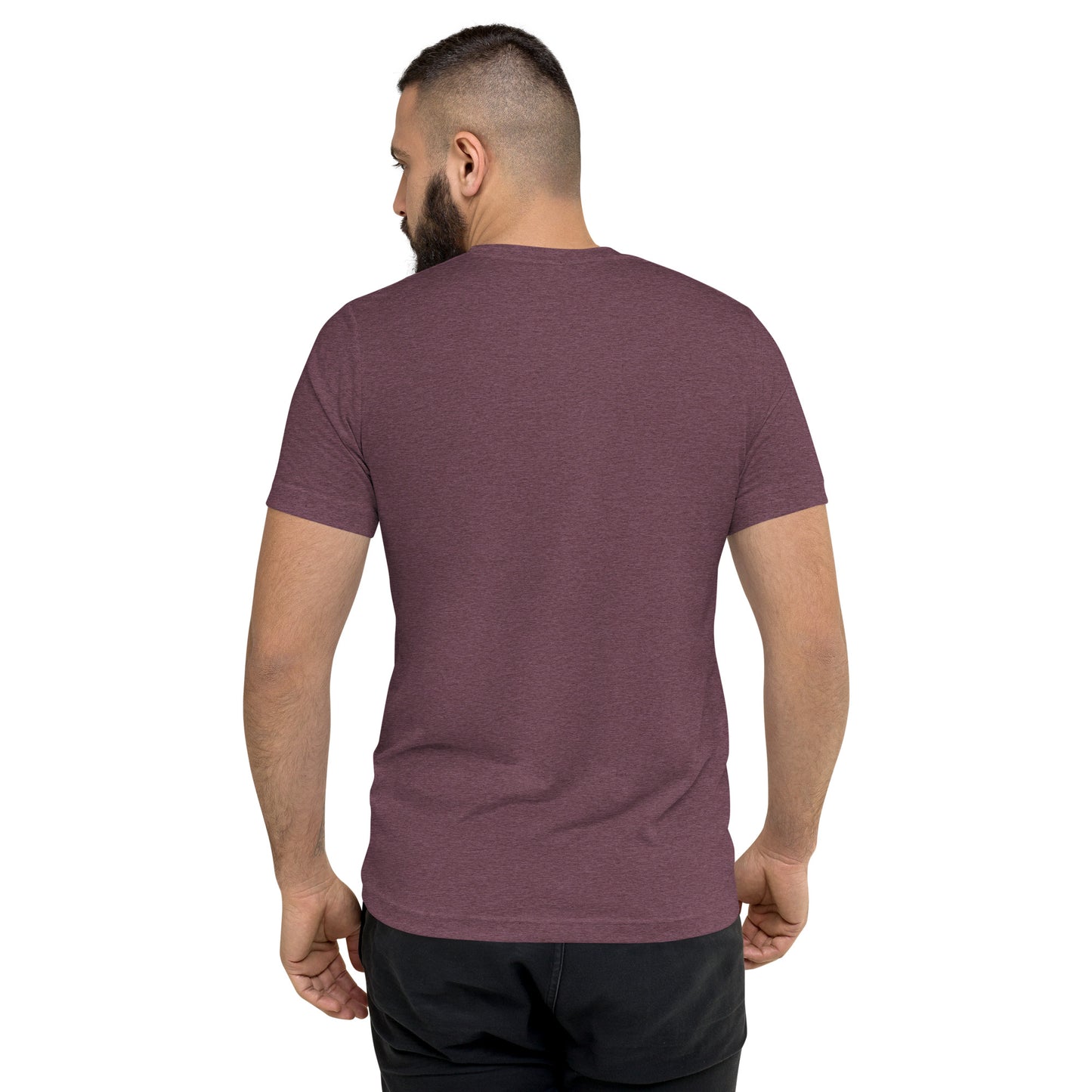 Ghost Lightweight Fitted T-Shirt in Maroon