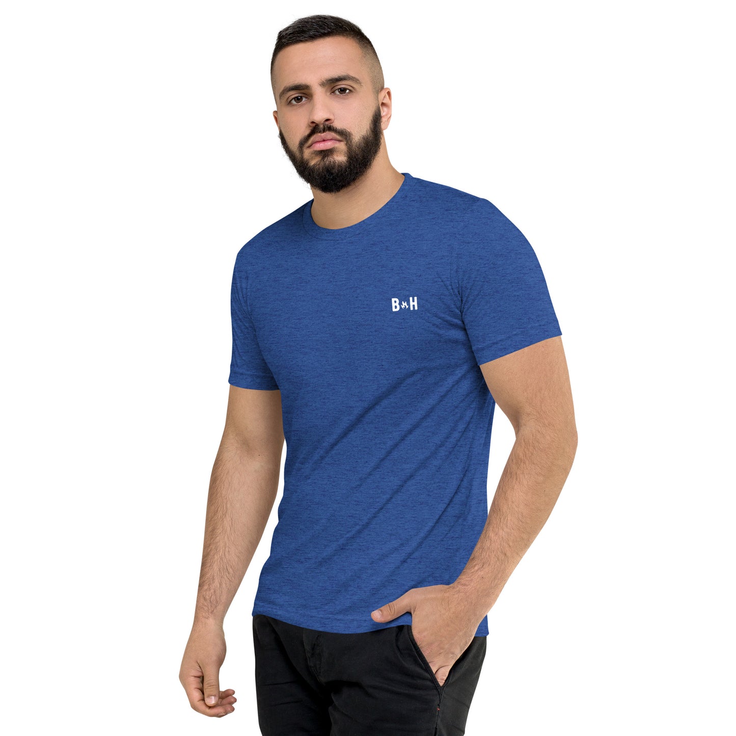 Padrón Lightweight Fitted T-Shirt in Blue