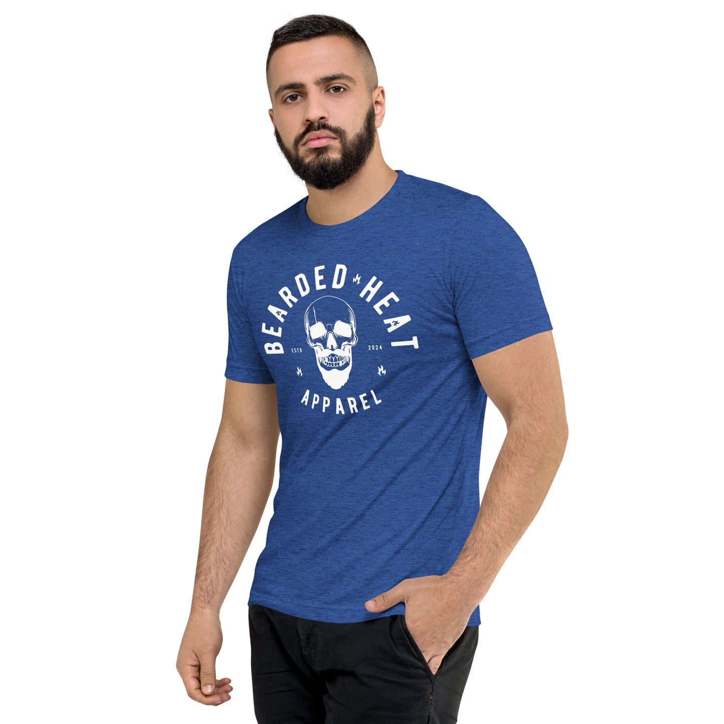 Ghost Lightweight Fitted T-Shirt in Blue